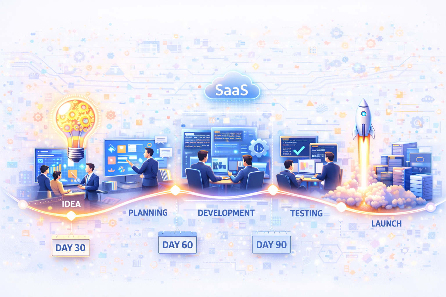 SaaS Product Development: From Idea to Launch in 90 Days